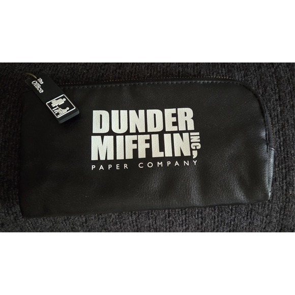 Other - BOXLUNCH The Office Dunder Mifflin Logo Pencil Bag, Out Of Stock‎ Online. NWOT